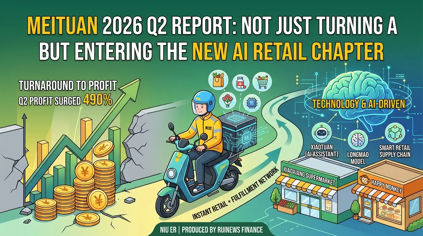 Meituan Steps Out of Loss Quagmire, Restructures Moat, AI Industry Faction